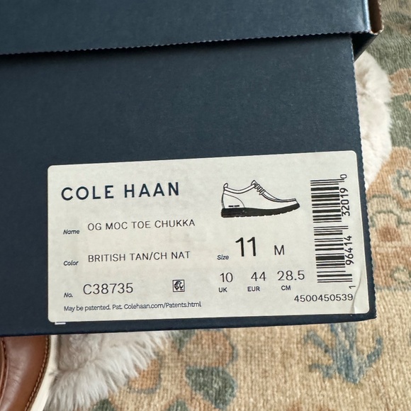 NWT Cole Haan Original Grand Moc Toe Chukka Boot- Size 11 main image 4